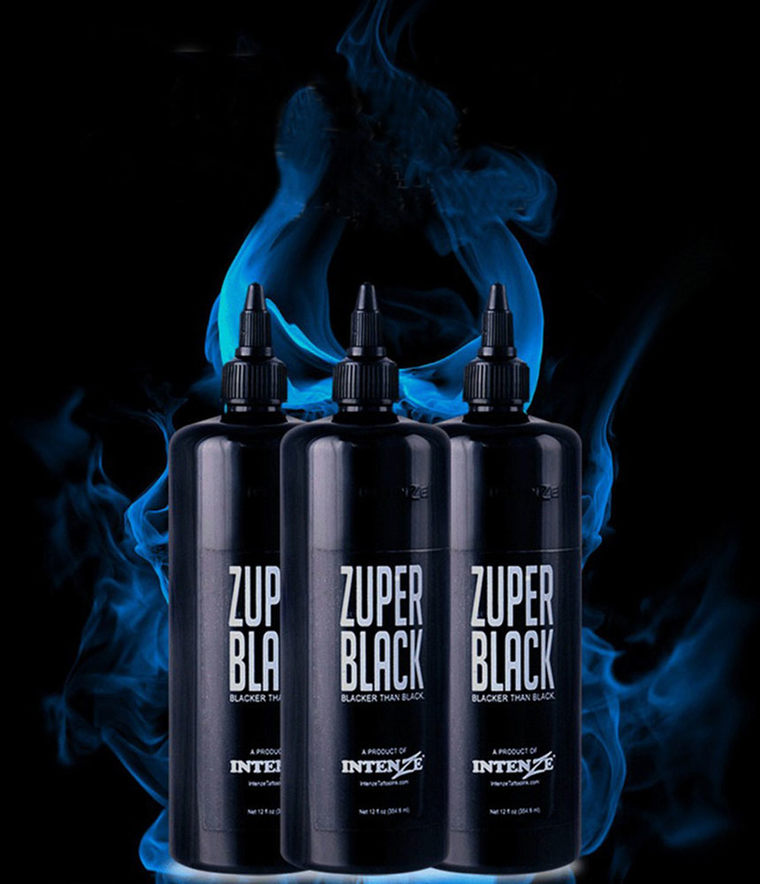 Черная краска Solong True Black, 30мл | 1Oz