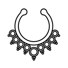 Украшения-имитация пирсинга - купить в магазине Tattoo Market