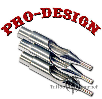 Носики-лейки нержавеющая сталь Pro-Design Professional Tattoo Tips Pro-Design - Round Tip 3-5
