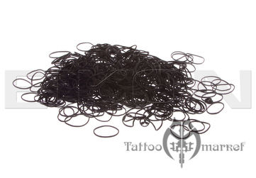 Бандажные резинки для штанги Black 12 Rubber Bands - Pkg. 1000