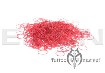 Бандажные резинки для штанги Bright Pink 12 Rubber Bands - Pkg. 1000