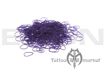 Бандажные резинки для штанги Bright Purple 12 Rubber Bands - Pkg. 1000