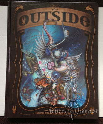 Книги, скетч-буки The Outside by Greg Craola Simkins