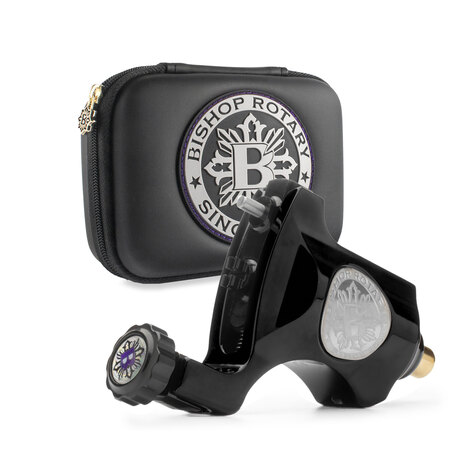 Тату машинка Bishop Rotary V6 Graphite Black Ход 3.5 RCA