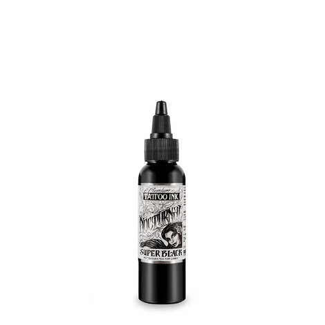 Краска Nocturnal Tattoo Ink Super Black