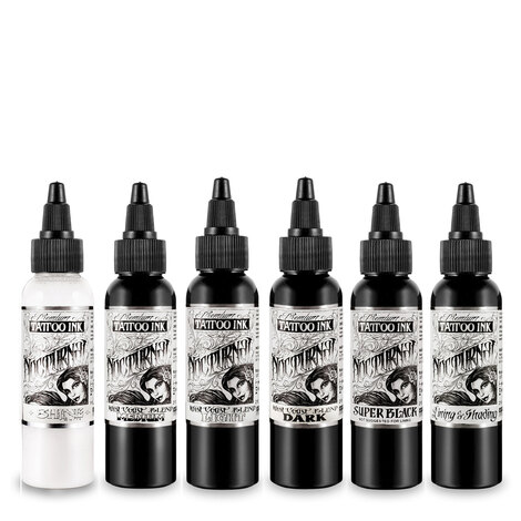 Краска Nocturnal Tattoo Ink Full Set