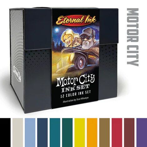 Краска Eternal Motor City Ink Set 12 Colors