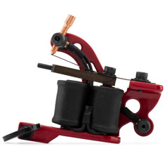 Тату машинка Tattoomarket Machines SideShader Red