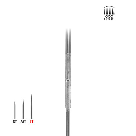 Иглы татуировочные 0.30mm Soft Edge Magnum - 7LT