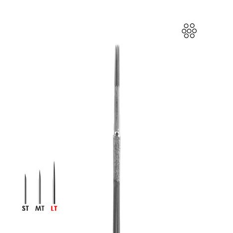Иглы татуировочные 0.30mm long taper - 7RS