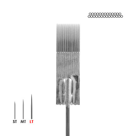 Иглы татуировочные 0.35mm long taper 25MAG