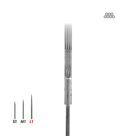 Иглы татуировочные 0.35mm long taper Textured 7MAG