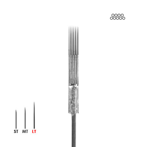 Иглы татуировочные 0.35mm long taper Textured 9MAG