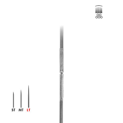 Иглы татуировочные 0.35mm Soft Edge Magnum - 5LT