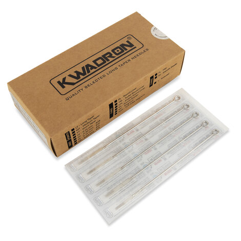 Иглы татуировочные 0.35mm long taper 7 Flat