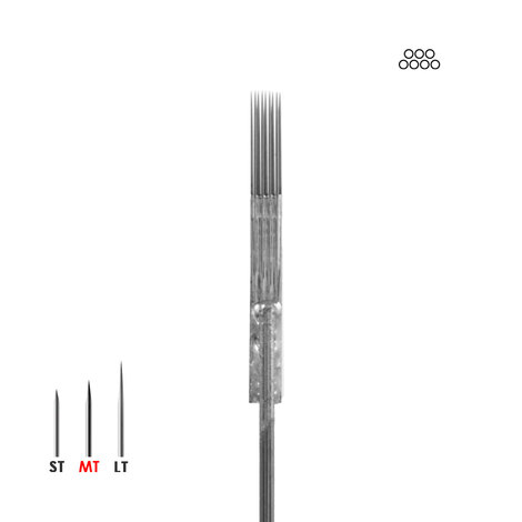 Иглы татуировочные 0.35mm medium taper 9MAG