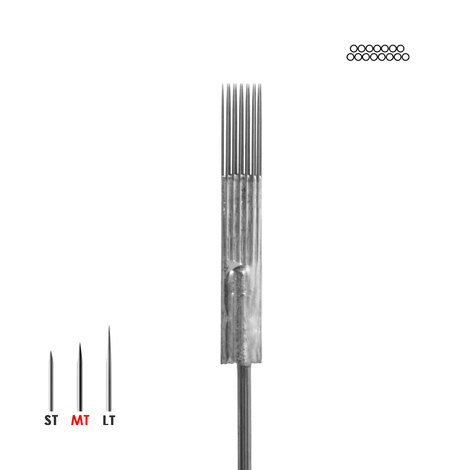 Иглы татуировочные 0.35mm medium taper 15MAG