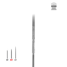 Тату-иглы KWADRON 0.35mm medium taper 7RM