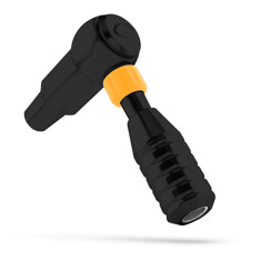 Тату машинка CHEYENNE HAWK THUNDER DRIVE BLACK + 25мм ДЕРЖАТЕЛЬ