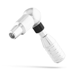 Тату машинка CHEYENNE HAWK THUNDER SILVER + 25ММ ДЕРЖАТЕЛЬ