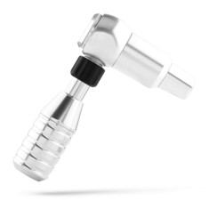 Тату машинка CHEYENNE HAWK THUNDER SILVER + 25ММ ДЕРЖАТЕЛЬ