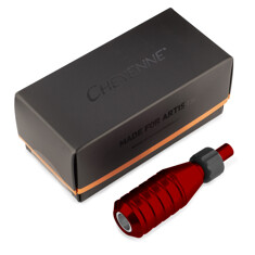 Тату машинка CHEYENNE HAWK THUNDER RED + 25ММ ДЕРЖАТЕЛЬ
