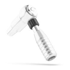 Тату машинка CHEYENNE HAWK THUNDER SILVER + 22ММ ДЕРЖАТЕЛЬ