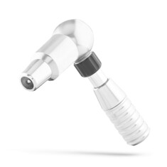 Тату машинка CHEYENNE HAWK THUNDER SILVER + 22ММ ДЕРЖАТЕЛЬ