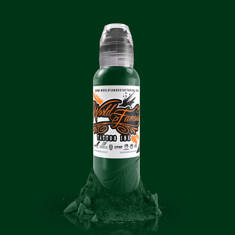 Краска World Famous Tattoo Ink Vegas Green