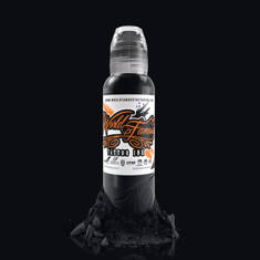 Краска World Famous Tattoo Ink Pitch Black
