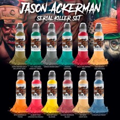 Jason Ackerman Serial Killer 12 Bottle Set