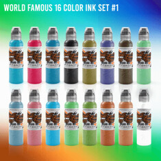 World Famous 16 Color Ink Set #1