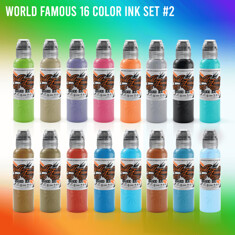 World Famous 16 Color Ink Set #2