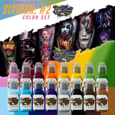 Краска для тату 16 Color Ink Set #2