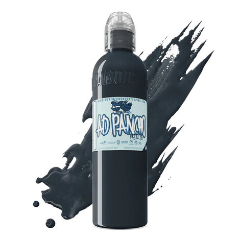Краска World Famous Tattoo Ink A.D. Pancho Pastel Grey Set (6 пигментов)