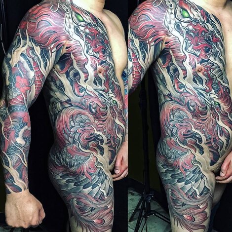 Краска World Famous Tattoo Ink Master Mike Asian Tattoo Set (16 пигментов)
