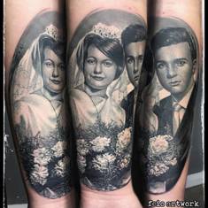 Краска World Famous Tattoo Ink Nuno Feio Pastel Greywash Set (6 пигментов)
