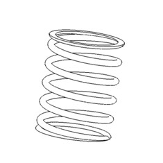Запчасть для тату-машин DragonFly/Stingray No. 28 - Retainer screw spring