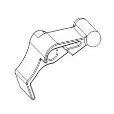 Запчасть для тату-машин DragonFly/Stingray No. 62 - Release lever