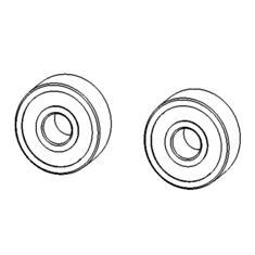 Запчасть для тату-машин DragonFly/Stingray No. 67 - Cam bearings (2 pcs)