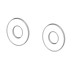 Запчасть для тату-машин DragonFly/Stingray No. 68 - Bearing washer (2pcs)