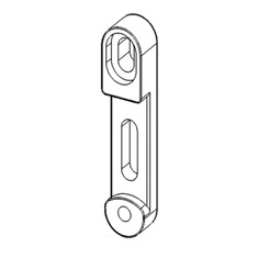 Запчасть для тату-машин DragonFly/Stingray No. 71-B - Alu bearing rod