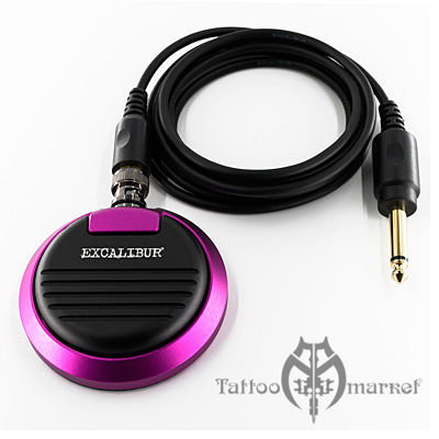 Педаль для машинки Excalibur® Black on Purple