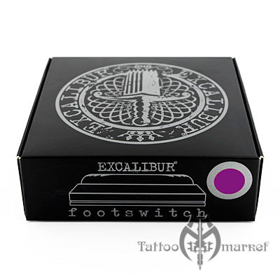 Педаль для машинки Excalibur® Black on Purple