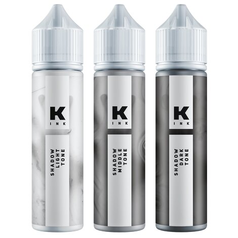 Пигмент КРАСКА Tattoo Ink Теневая - Темный Тон