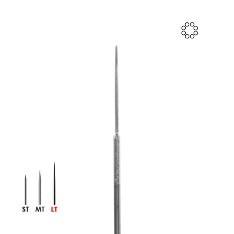 Иглы татуировочные 0.35MM long taper 8ERLLT