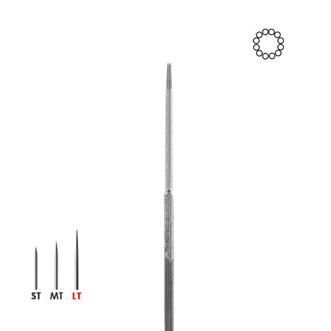 Иглы татуировочные 0.35MM long taper 11ERLLT