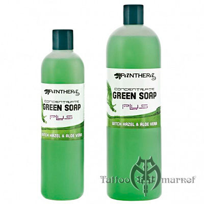 Средства ухода за татуировкой Panthera Concentrate Green Soap Plus