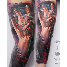 Краска World Famous Tattoo Ink Ilya Fom's Animal Kingdom Set (16 пигментов)
