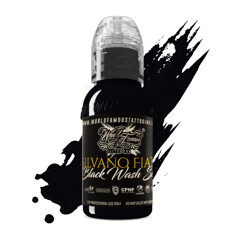 Краска World Famous Tattoo Ink Silvano Fiato Black Wash Set (6 пигментов)